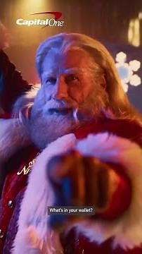 Thank You John Travolta x Capital One + Santa!