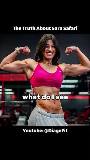 Sara Safari's Insane Physique Transformation 🔥 - Free Ebook link in Bio #gym #bodybuilding #fitness