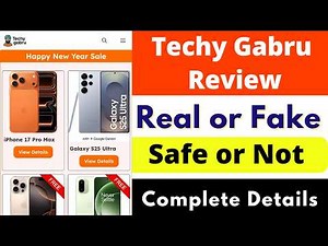 Techy Gabru Real or Fake | Techy Gabru Review | Techygabru.in Product Review | Scam or Legit