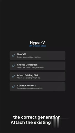 EPISODE 8 — Create the Virtual Machine in Hyper V