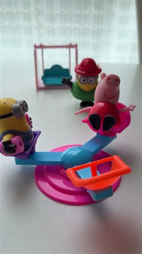 Unbalnced 😱 #trending #funny #peppapig #trending #minions #shorts