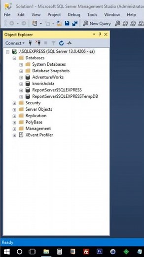 Move Local SQL server Database