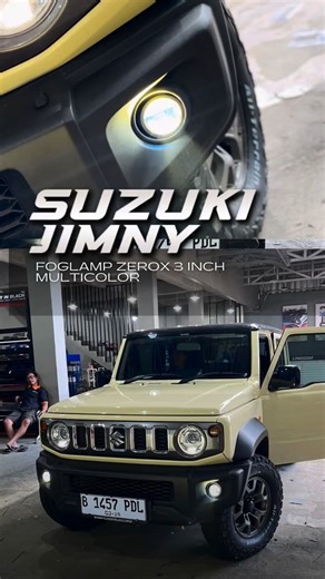 𝗟𝗜𝗡𝗚𝗚𝗢𝗠 𝗔𝗨𝗧𝗢𝗟𝗔𝗠𝗣 𝗖𝗜𝗕𝗜𝗡𝗢𝗡𝗚 | SUZUKI JIMNY UPGRADE TO: ✅ FOGLAMP ZEROX 3 INCH MULTICOLOR #linggomjimny #linggom_jimny #lampujimny ➖➖➖➖➖➖➖➖➖➖ Upgrade lampu mobil kamu... | Instagram