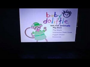 Baby einstein DVD menu walk-through