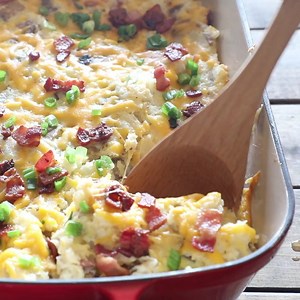 11M views · 10K reactions | Loaded Twice Baked Potato Casserole is...
