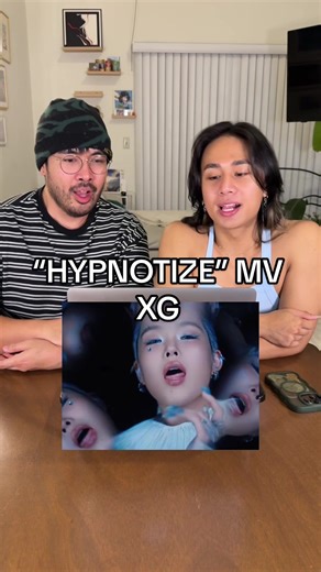 “hypnotize” by xg new song and we are already HOOKED 😵‍💫✨ @kevbino @cfinity #xg #hypnotize #reactionvideo