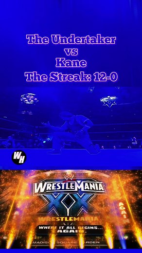 The Undertaker Dominates Kane at WrestleMania 20