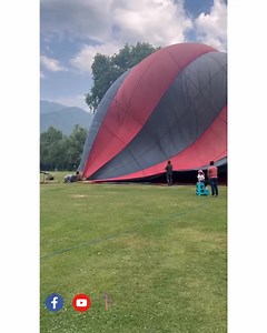 14 reactions |  Due to bad weather conditions, hot air balloon ride was cancelled for tourists and locals at Zabarwan Park in Srinagar. . . Video © @faizanmirpics  | Kashmir Update | Facebook