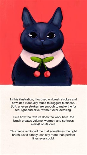 How to draw a black cat ❤️ #cat #blackcat #animation #art #digitalart