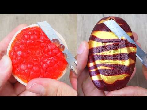 Relaxing Soap Cutting ASMR. Satisfying Soap and lipstick cutting. Corte de jabón - 1239