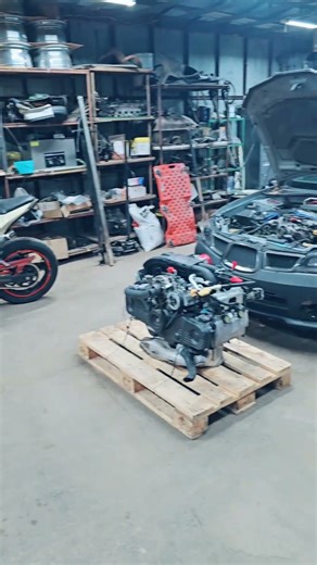 Well I got everything ready for the engine swap #subaru