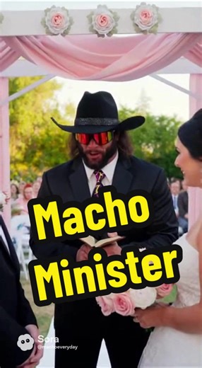 Macho Man might’ve been an ordained minister. Would you hire him for your wedding? #machoman #wedding #marriage