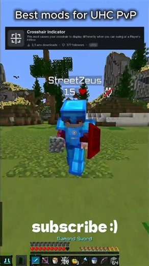 Best mods for UHC PvP Minecraft