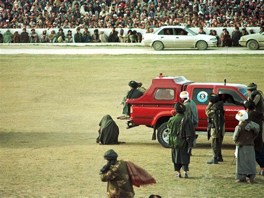 Taliban brings back stadium executions as wife killer put to death