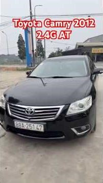 Toyota Camry 2012 máy 2.4L bản G số tự động,xe đẹp xuất sắc, zin cả xe,mẫu xe lành bền, tiết kiệm…