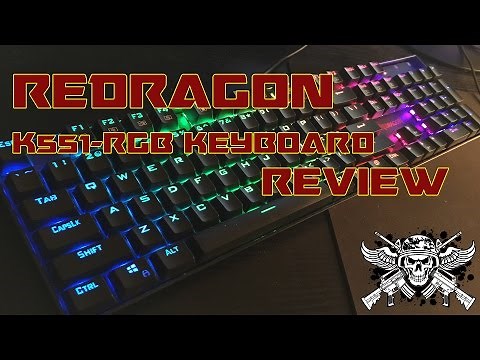 Redragon K551 Vara RGB Keyboard Review