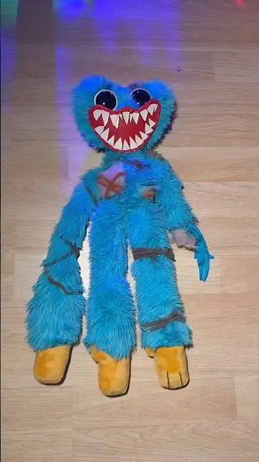 DIY Huggy Wuggy from Poppy Playtime