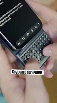 Clicks Physical Keyboard for iPhone and Android devices