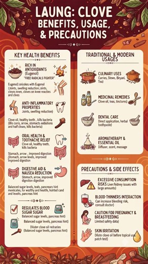 Cloves | Health Benefits, Uses, Nutrition, Best Ways to Consume, and Daily Wellness Support