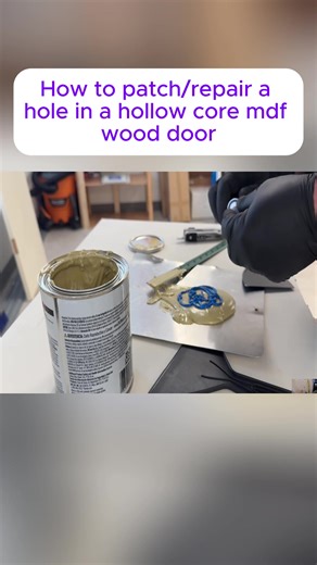 Easy DIY Guide to Patch a Hole in MDF Doors