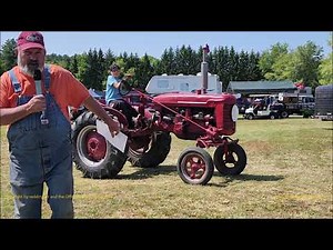 Tractor Parade at the Bernardston Antique Engine and Tractor Show 2023