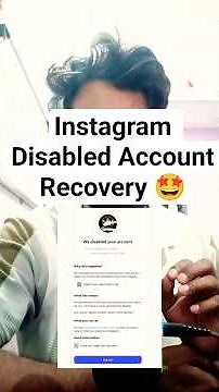 How to Recover a Permanently Disabled Instagram Account (2026)😍 | Step-by-Step Guide #instagram