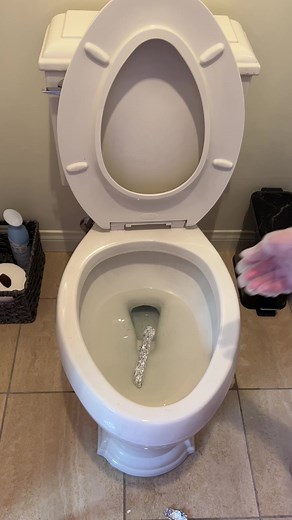 Woman could not flush and found stick in the toilet #Reels | Vu Bros