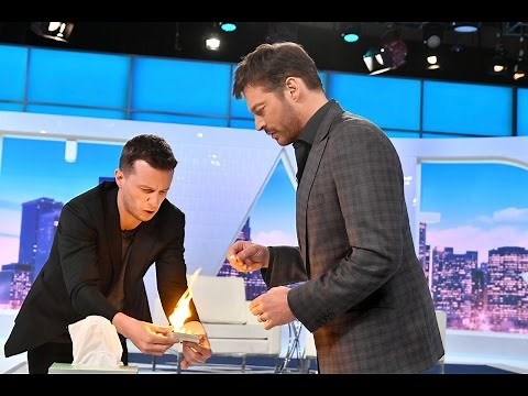 Magician Mat Franco Freaks Out Harry Connick Jr