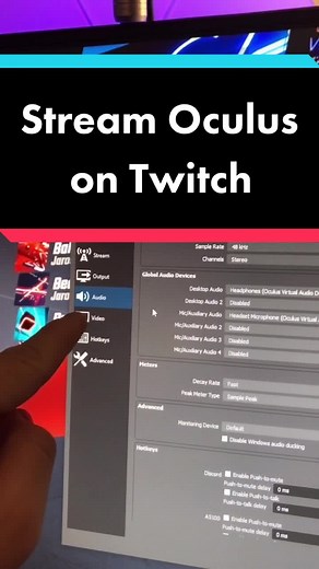 Reply to @goldengully PART 2: How to stream your Oculus gameplay on Twitch #oculus #oculusquest #vr #twitch #techtok