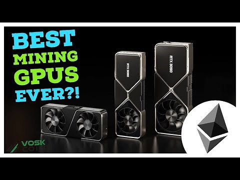 Are the Nvidia 3000 Series the BEST GPUs for MINING EVER?! RTX 3070, 3080, and 3090 HASHRATES