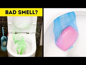 32 CLEVER RESTROOM HACKS TO AVOID AWKWARD SITUATIONS || 5-Minute Toilet Cleaning Ideas!