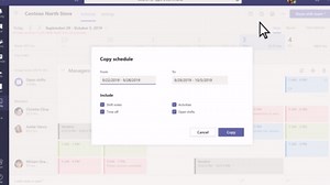 Erstellen eines Schichtplans