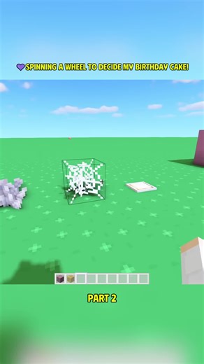 Deciding My Birthday Cake with a Spinning Wheel