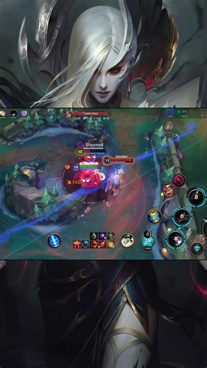 INSANE DAMAGE BURN!! COVEN MORGANA MONTAGE #leagueoflegends #wildrift #morgana