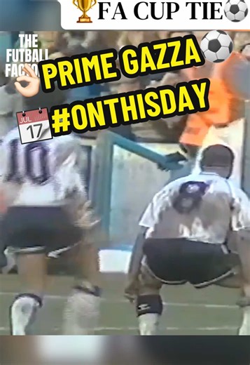 Paul Gascoigne's FA Cup Triumph on This Day in 1991