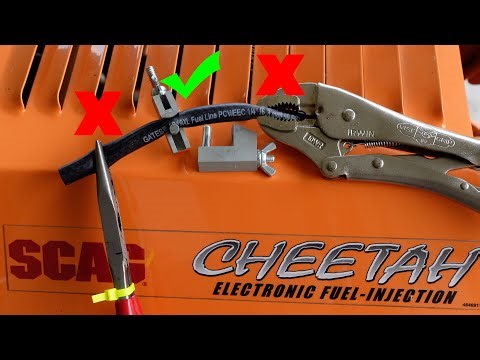 Fuel Line Pinch Clamps NO MORE FUEL LINE DAMAGE