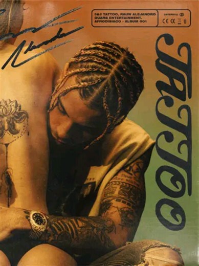 TATOO RAUW ALEJANDRO #tatoo #rauwalejandro #musicaregueton #comparte #pidetucancion
