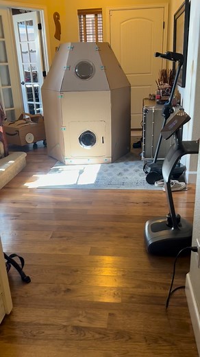 1K views | Dangerous aliens in my house! #cardboard #diy #childhood | Kevin Honeycutt | Facebook