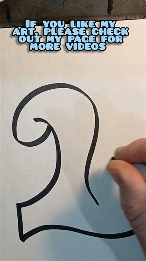 drawing the letter L, easy bubble style