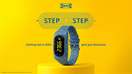 IKEA récompense les clients qui marchent le plus dans ses magasins