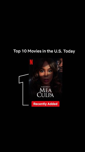 #MeaCulpa is number one on Netflix. Thank you!! Thank you!! Thank you!!! | Tyler Perry