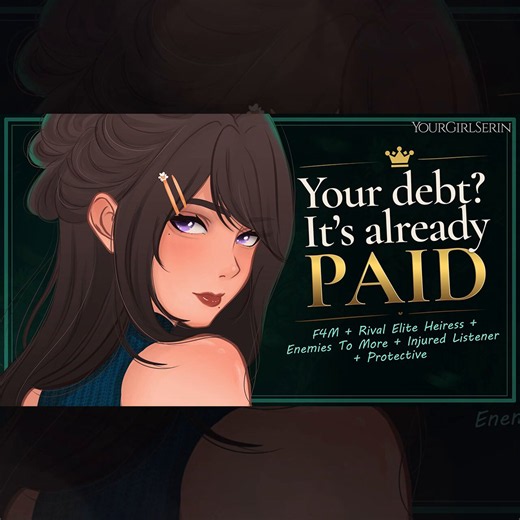 RICH RIVAL HEIRESS confesses how much you mean to her after saving you from the loan sharks! 💰🦈LISTEN TO THE FULL AUDIO ⬇️OG title: Elite Rival Heiress REFUSES To Lose YOU! Script, Edited, and voiced by @yourgirlserin Featuring @/kirbydoesASMR as CARL (assistant)Tags: (Enemies To Lovers) (Rich Rival Heiress) (Company Romance) (Injured Listener) (Saving You) (Confession) (Kiss) (F4M Audio Roleplay) —- #voiceacting #asmrroleplay #audioroleplay #animatic #richheiress