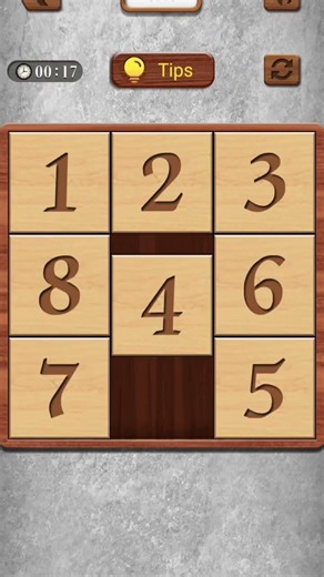 sliding puzzle gameplay 🔥 #puzzle #gameplay