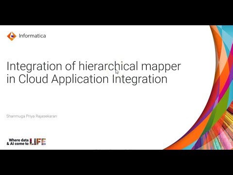 Integration of Hierarchical Mapper in Cloud Application Integration