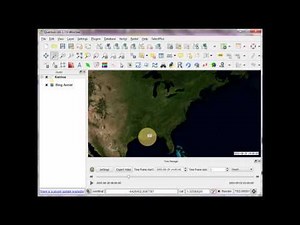 Visualizing Storm Data using QGIS Time Manager