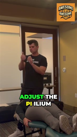 Chiropractor Secrets: AS/PI Ilium & L5 Adjustment Explained! #shorts