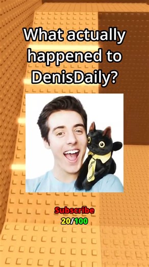 What REALLY Happened to DenisDaily? 🤔 #shorts #roblox #robloxrant