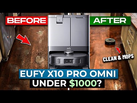 Unveiling eufy's Ultimate Home Cleaning Solution UNDER $1000 | eufy X10 Pro Omni