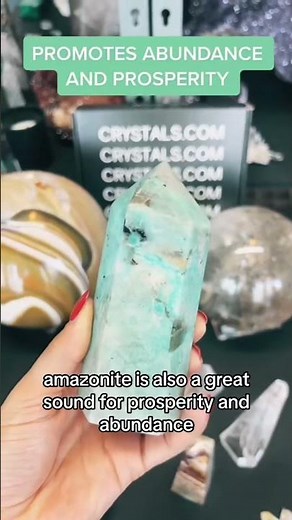 Amazonite Crystal Meaning 🌿 Known as the Stone of Truth and Courage, Amazonite is prized for its