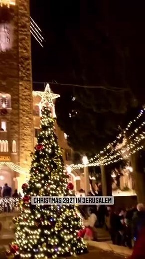 ‏Navidad En Jerusalen, Israel, #mujerlatina #tiktokisrael #jerusalema